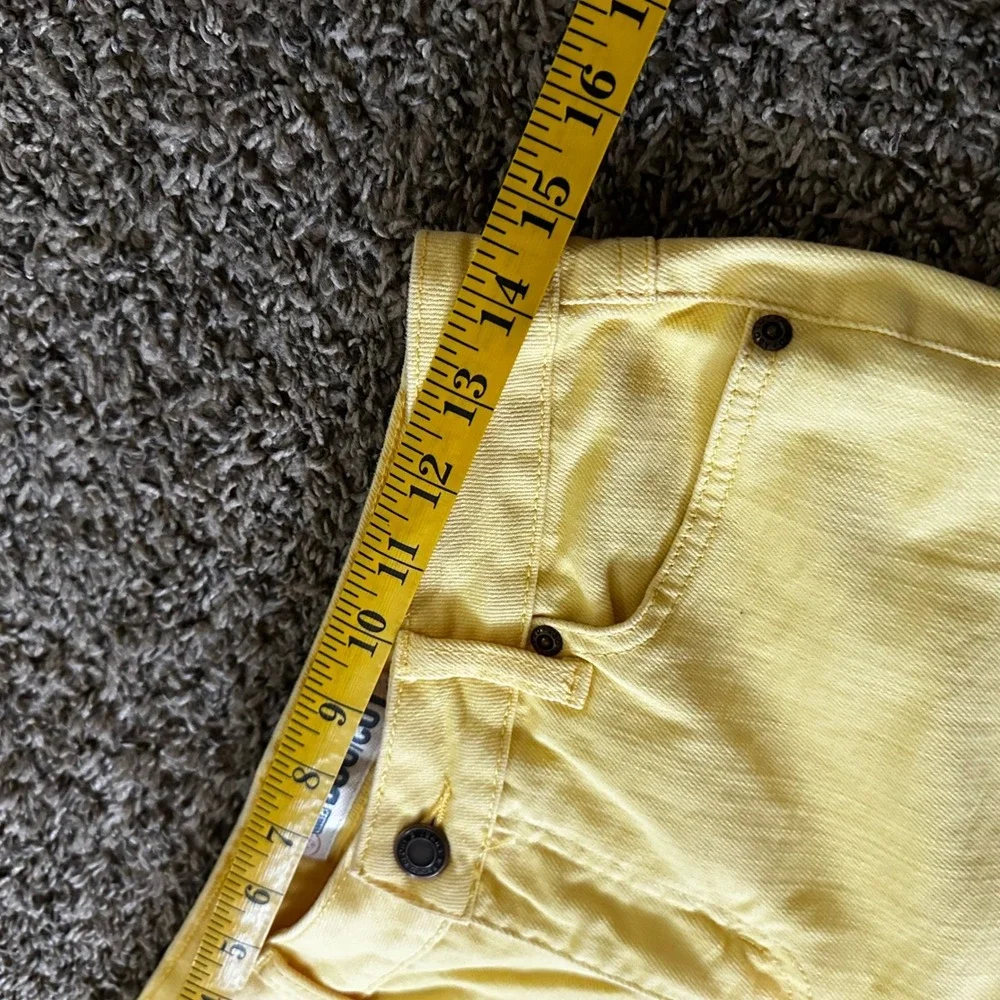 Faded Glory Yellow Bootcut Jeans Stretch Casual Denim‎ Pants Women's Size 6